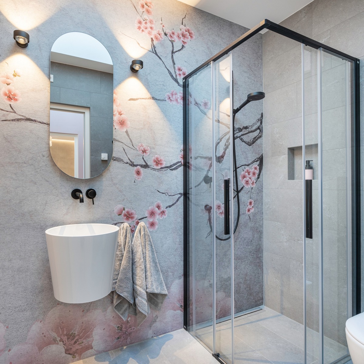 Badplanung für Penthouse-Wohnung