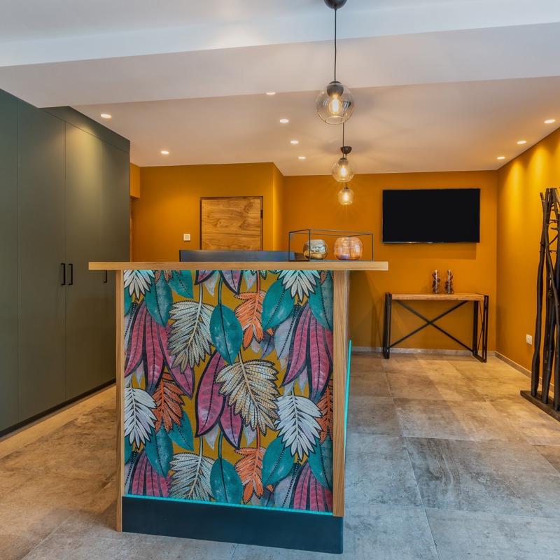 Residence Montani - die etwas verrückte Rezeption