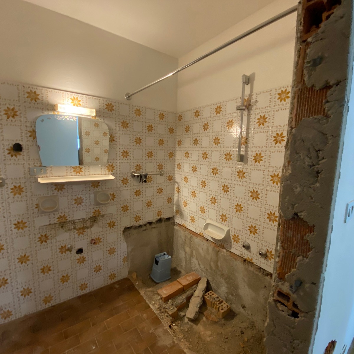 Badsanierung in einer kleinen Single-Wohnung