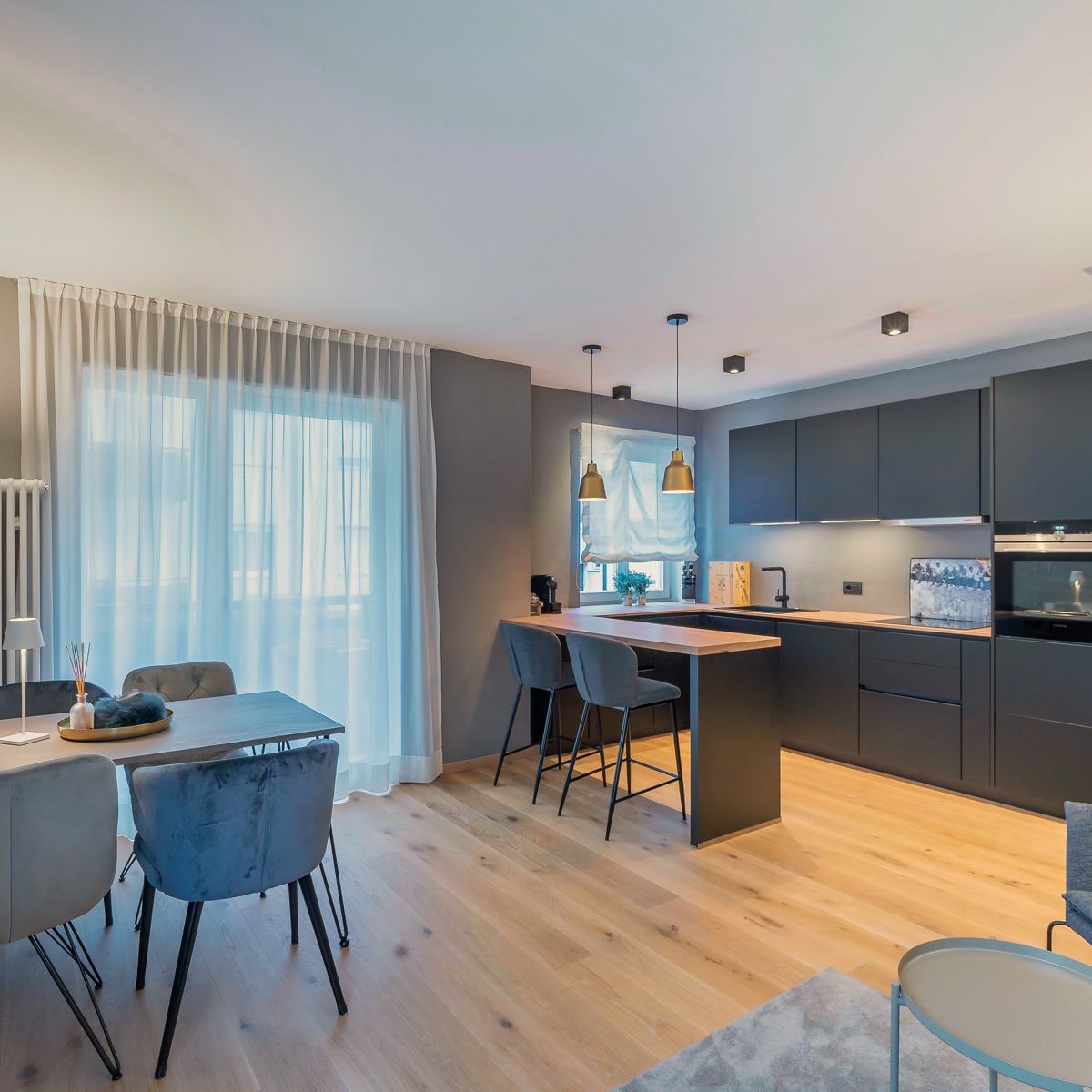 Küchenplanung für kleine Single-Wohnung