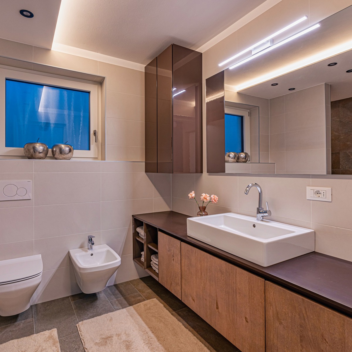 Badplanung für Neubauwohnung Erstbezug