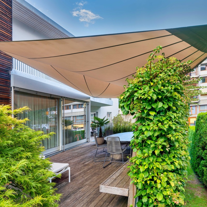 Terrassenbeschattung Privatvilla