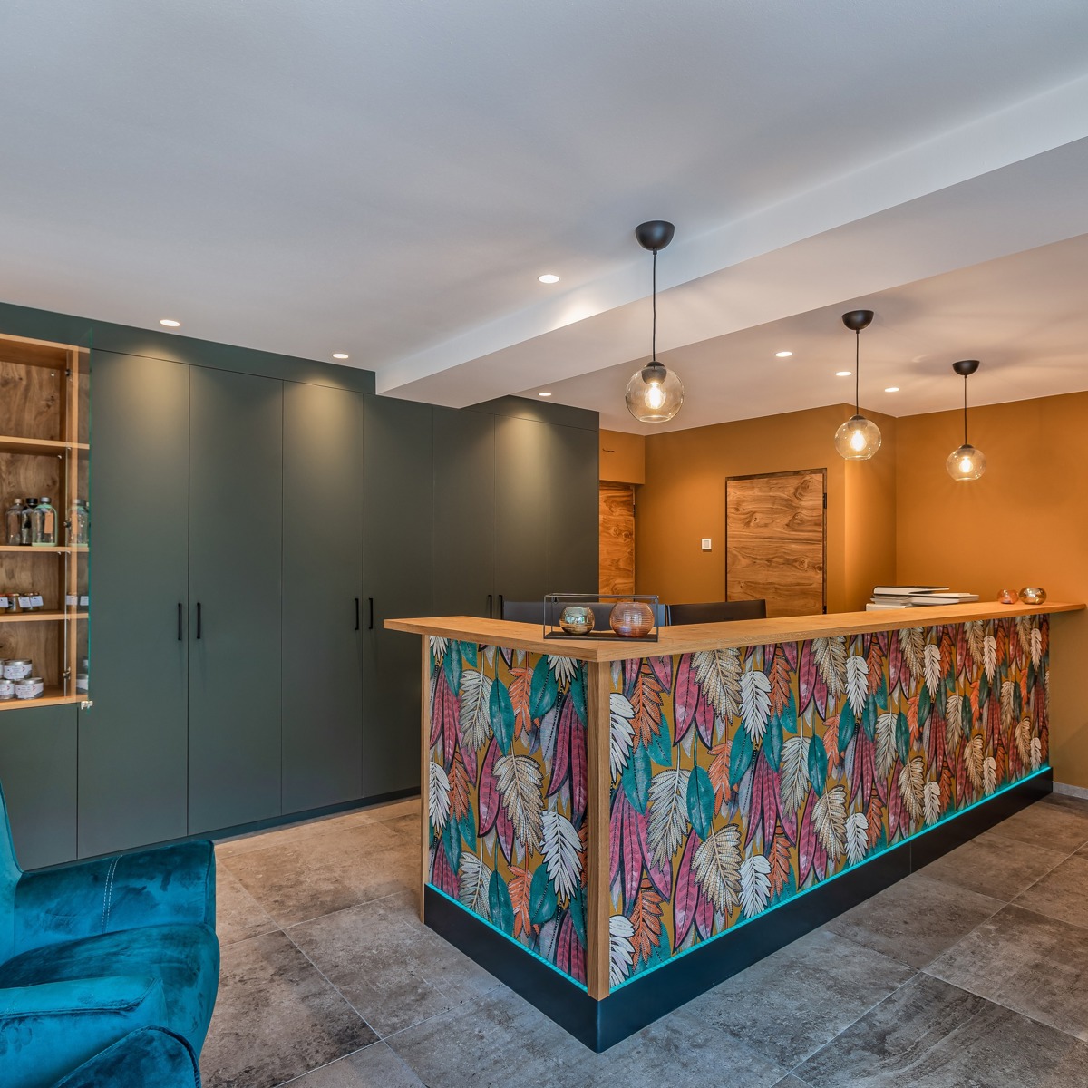 Residence Montani - die etwas verrückte Rezeption