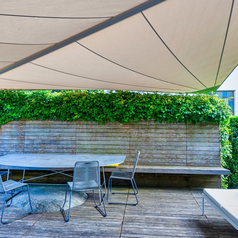 Terrassenbeschattung Privatvilla