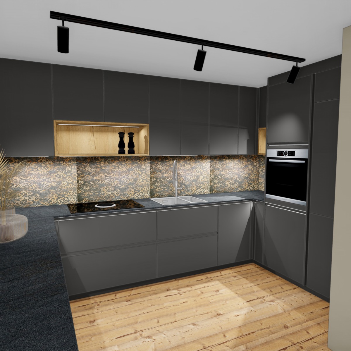 Küche für Neubauwohnung Erstbezug