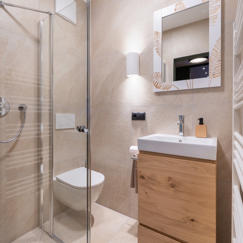 Badsanierung in einer 45 Jahre alten Ferienwohnung