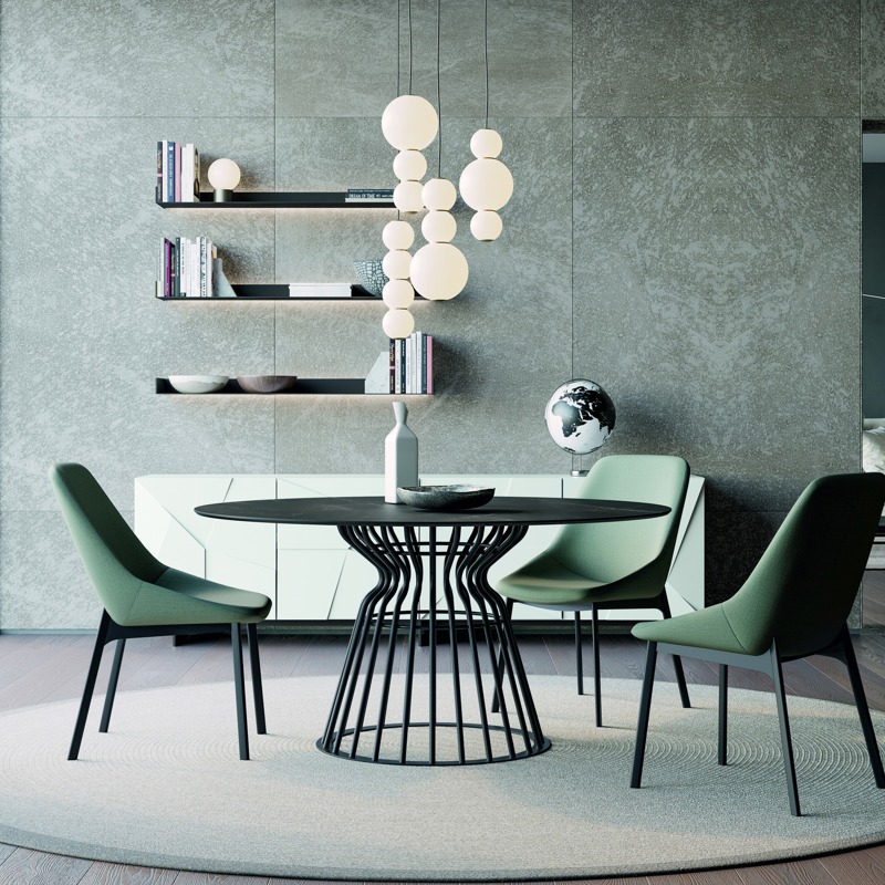 Organische Formen und natürliche Texturen