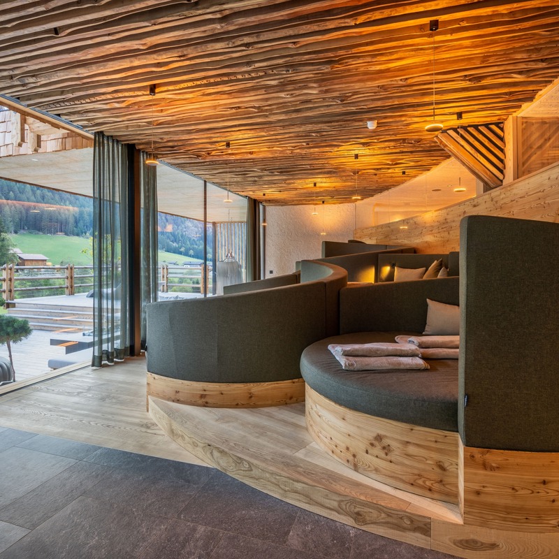 Chalets Valsegg - das Waldbad