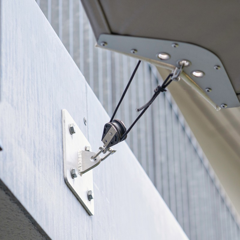 Terrassenbeschattung Privatvilla