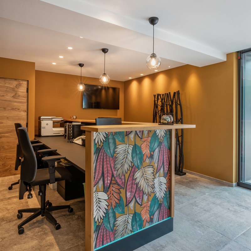 Residence Montani - die etwas verrückte Rezeption