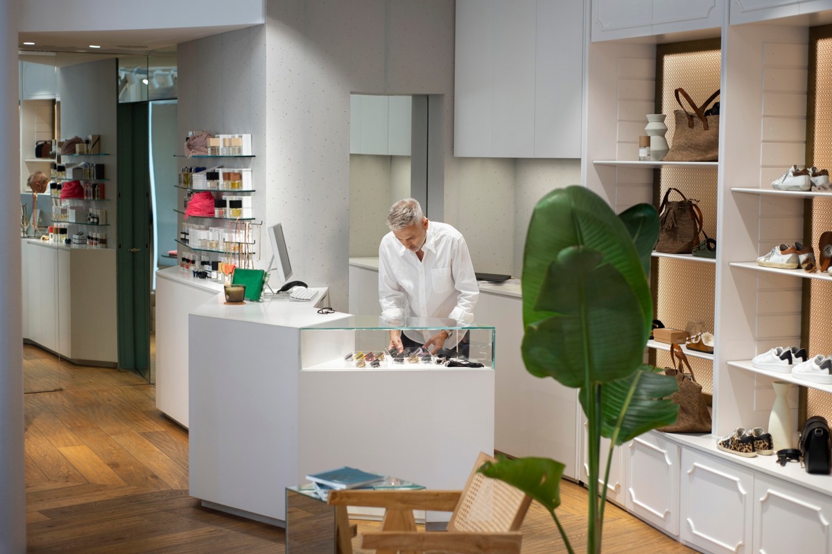 Inneneinrichtung für Geschäfte und Shops