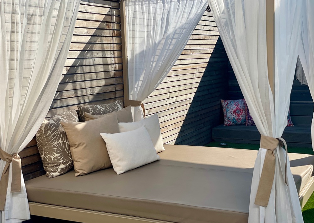 Bei einem guten Cappuccino ...